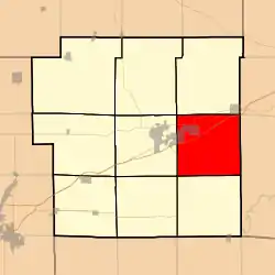 Location in Bond County