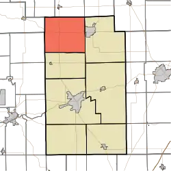 Location in Wabash County