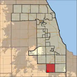 Location in Cook County