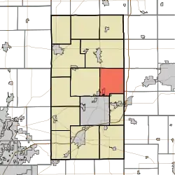 Location in Madison County