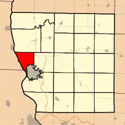 Location in Adams County