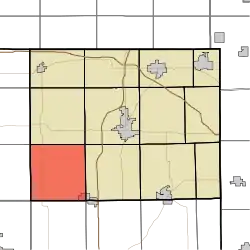 Location in Steuben County