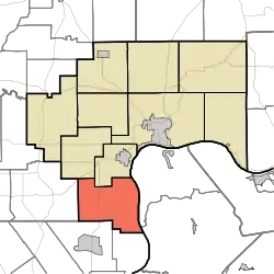 Location in Jefferson County