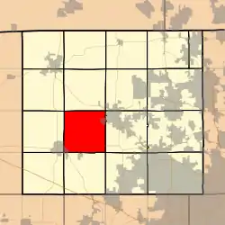 Location in McHenry County