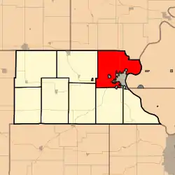 Location in Atchison County