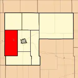 Location in Finney County