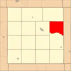 Location in Valley County