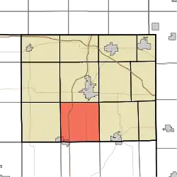 Location in Steuben County