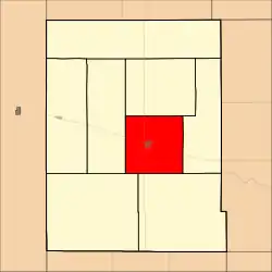 Location in Hamilton County