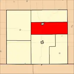 Location in Harper County