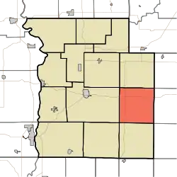 Location in Parke County