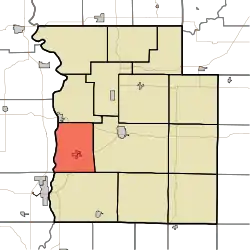 Location in Parke County