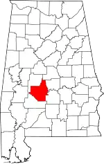 Dallas County map