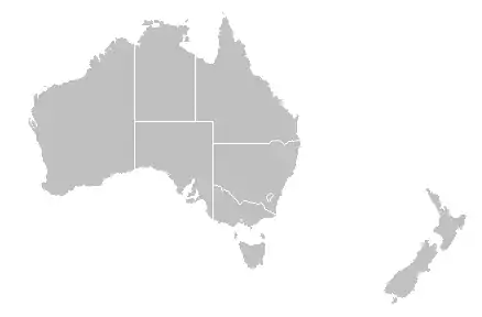 Mount Gower is located in Australia and New Zealand