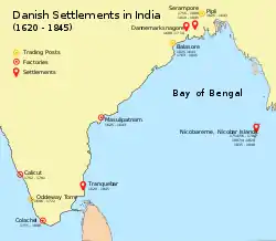 Danish settlements in India