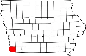 Fremont County map