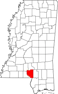 State map highlighting Marion County