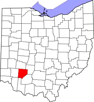 Clinton County map