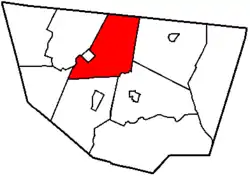 A medium size township in the north of the county