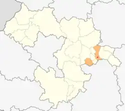 Location within Sofia Province