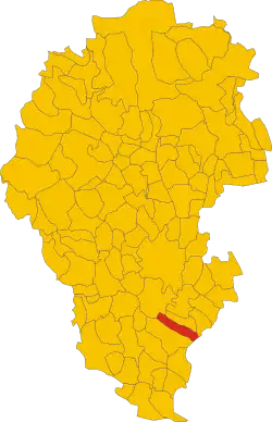 Nanto within the Province of Vicenza