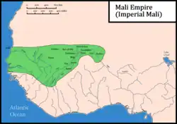 Territory of the Mali Empire