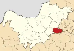 Location in the North West