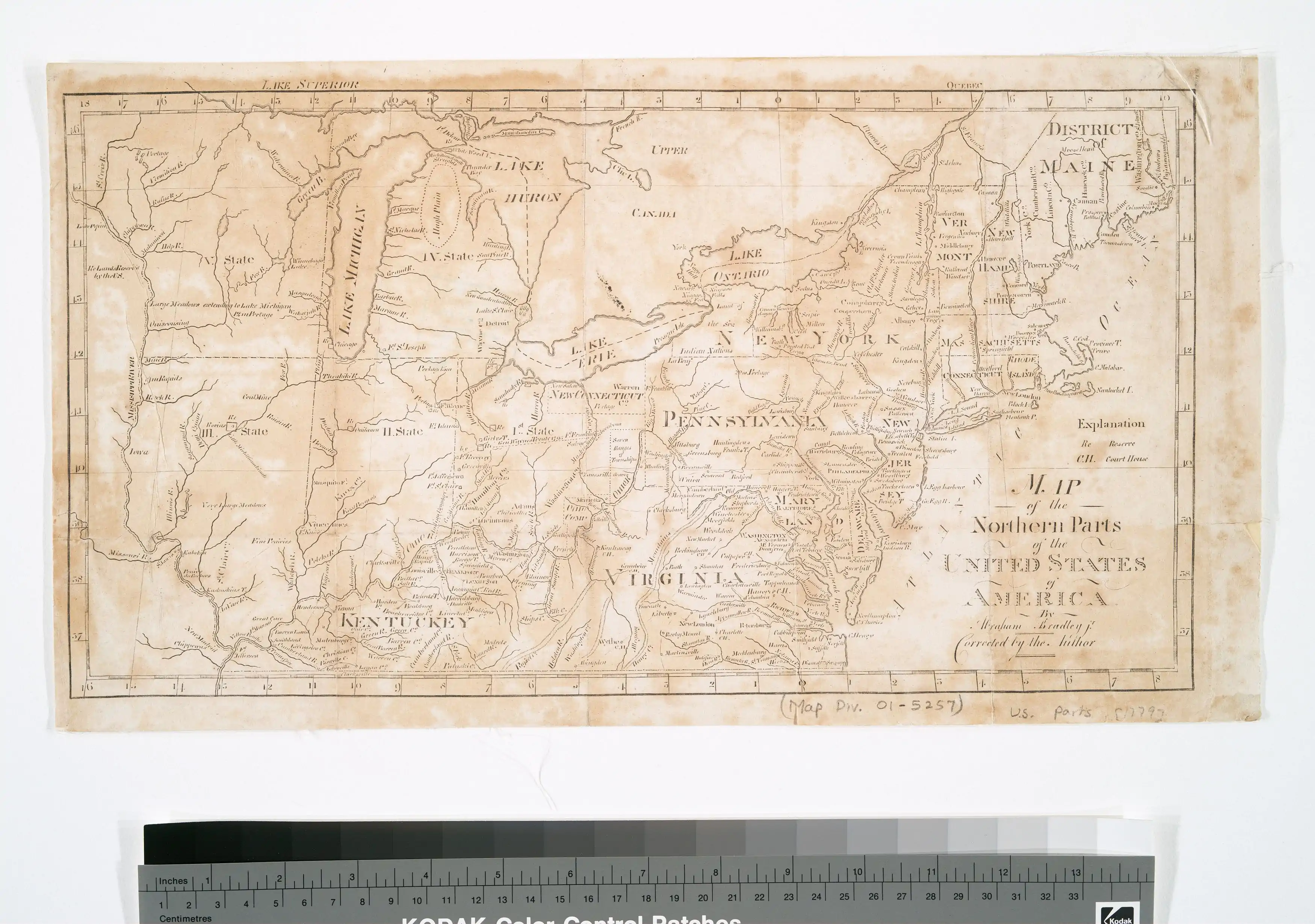 1805 map showing western "Indian Boundary" between Port William and Fort Recovery, as well as the northern "Gen Wayne Treaty 1795" boundary between Fort Recovery and the Muskingum River 40mi. west of Salem. Much of the land east and south of these boundaries was open to settlement after the Treaty of Greenville.