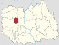 Location of Mapo Area within Shunyi District