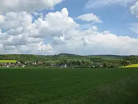 Mappershainer Kopf (centre), in the foreground is Langschied