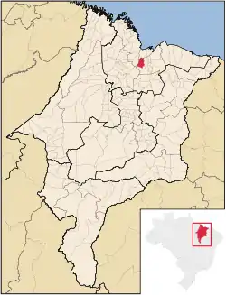 Location in Maranhão