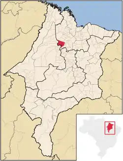 Location in Maranhão