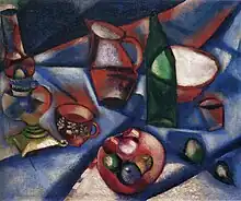 Marc Chagall, Still-life (Nature morte), 1912, oil on canvas, private collection