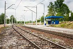 Train stop in Marcinków