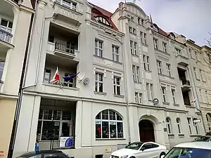 Main frontage