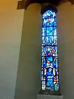 Window in St Mary's Church, Chelsea. Courtesy Maria Cristina White-da Cruz