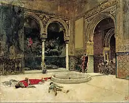 The Slaying of the Abencerrages, c. 1870