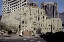 Maricopa County Courthouse built in 1928. In this court house the trial of infamous Winnie Ruth Judd, a.k.a. "The Trunk Murderess", was held. The historic "Miranda rights" were established in this court after the arrest of Ernesto Miranda. Both Judd and Miranda were incarcerated in the jail located on the sixth floor. Listed in the National Register of Historic Places.