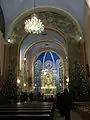 Interior of the basilica