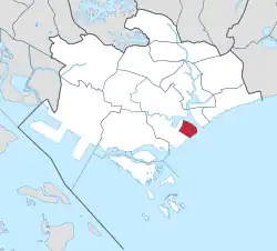 Location in Central Region