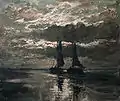 Evening seascapeOil on Canvas1965