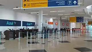 Balcões de check-in