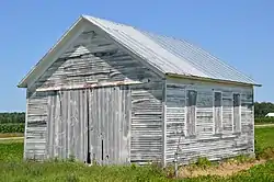 Abandoned school west of Hamler