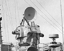 Weapon control radar