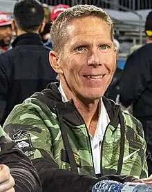 Mark Few at a press conference after the ESPN Armed Forces Classic