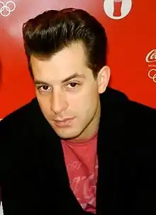 Mark Ronson looking at the camera.