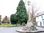 Market cross, Lambourn erected in 1446