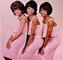 Martha and the Vandellas in 1965. (L-to-R) Rosalind Ashford, Martha Reeves, and Betty Kelly.