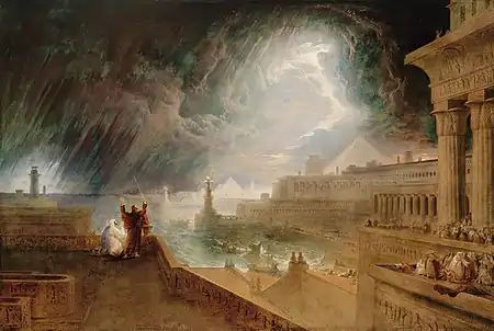 The Seventh Plague: John Martin (1823)