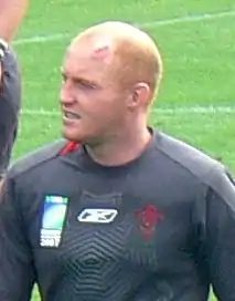 Cardiff Blues flanker Martyn Williams